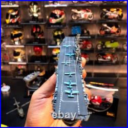 New 1/1000 Scale USS Enterprise CV-6 Aircraft Carrier Metal + Plastic Model gift New 1/1000 Scale USS Enterprise CV-6 Aircraft Carrier Metal + Plastic Model gift
