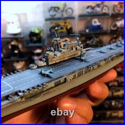 New 1/1000 Scale USS Enterprise CV-6 Aircraft Carrier Metal + Plastic Model gift New 1/1000 Scale USS Enterprise CV-6 Aircraft Carrier Metal + Plastic Model gift
