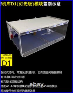 New 1/72 Scale Nimitz Aircraft Carrier Hangar Model Aircraft Carrier Deck Model