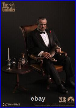 New DAMTOYS 1/6 The Godfather Vito Corleone Marlon Brando Action Figure Model