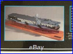 New Rare Bluejacket USS Gambier Bay Aircraft Carrier wood ship model kit
