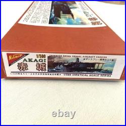 Nichimo 1/500 Complete Scale Japanese Imperial Navy Aircraft Carrier Akagi Nichimo 1/500 Complete Scale Japanese Imperial Navy Aircraft Carrier Akagi