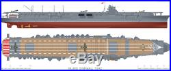 Nichimo 1/500 scale Shokaku Aircraft Carrier Model Kit U-5015 motorized