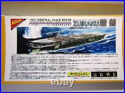 Nichimo 1500 Scale Japanese Naval Aircraft Carrier Zuikaku Model Kit # U-5016
