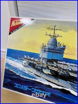 Nichimo USS Enterprise CVN-65 Aircraft Carrier Model Kit Vintage Japan Rare