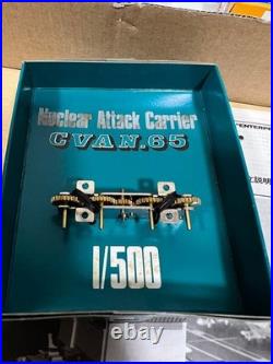 Nichimo USS Enterprise CVN-65 Aircraft Carrier Model Kit Vintage Japan Rare