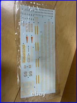 Nichimo USS Enterprise CVN-65 Aircraft Carrier Model Kit Vintage Japan Rare