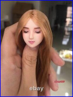 Obitsu 16 Beauty Girl Close eyes Head Sculpt Fit 12'' Female PH UD LD Figure