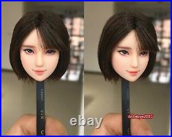 Obitsu 16 Beauty Girl Head Sculpt Short Hiar Fit 12'' Female PH UD LD Figure