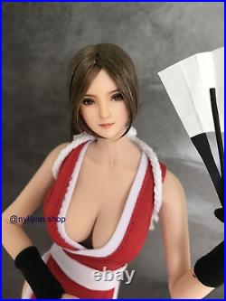 Obitsu 16 Game Girl Cosplay Head Sculpt Fit 12'' PH UD LD Female Figure Body