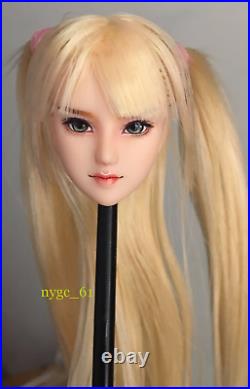 Obitsu 16 Little Girl Yellow Hair Head Sculpt Fit 12'' Female PH UD LD Body Toy