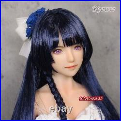 Obitsu 16 Student Girl Cosplay Head Sculpt Fit 12'' PH UD LD Female Figure Toys