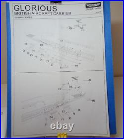 Ostrich Hobby 1/700 WWII HMS Glorious Aircraft carrier. Resin withphoto-etched Ostrich Hobby 1/700 WWII HMS Glorious Aircraft carrier. Resin withphoto-etched