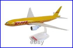 PPC DHL Air Boeing 777F Cargo G-DHLY Desk Top Display 1/200 Model AV Airplane