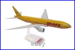 PPC DHL Air Boeing 777F Cargo G-DHLY Desk Top Display 1/200 Model AV Airplane