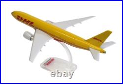 PPC DHL Air Boeing 777F Cargo G-DHLY Desk Top Display 1/200 Model AV Airplane