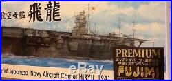 PREMIUM Ver! IJN Aircraft Carrier HIRYU 1/350 FUJIMI with Optional parts