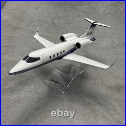 PacMin Learjet 60 N243FX 135 Aircraft Display Model Original Box & Stand
