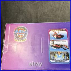 Paw Patrol Aircraft Carrier HQ with Chase Action Figure and Mighty Pups Cruiser