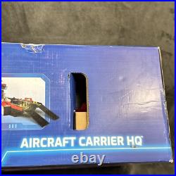 Paw Patrol Aircraft Carrier HQ with Chase Action Figure and Mighty Pups Cruiser