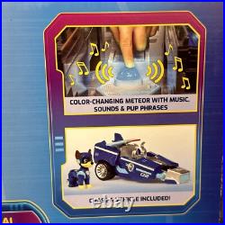 Paw Patrol Aircraft Carrier HQ with Chase Action Figure and Mighty Pups Cruiser