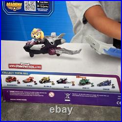 Paw Patrol Aircraft Carrier HQ with Chase Action Figure and Mighty Pups Cruiser