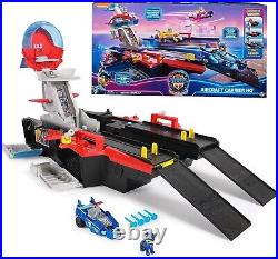 Paw Patrol the Mighty Movie, Aircraft Carrier HQ, with Chase Action Figure