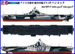 Plastic Model 1/700 Us Navy Aircraft Carrier Cv-19 Hancock Skywave Series W247