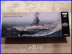 Plastic Model Kit of the Aircraft Carrier USS Intrepid in 1350 Scale