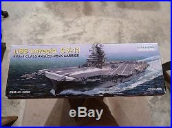 Plastic Model Kit of the Aircraft Carrier USS Intrepid in 1350 Scale