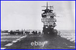 Poster, Many Sizes Japanese Aircraft Carrier Akagi Deck