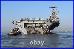 Poster, Many Sizes Sailors Aboard Aircraft Carrier Uss Harry S. Truman (Cvn 75)