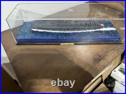 Pre-Built Encased German Aircraft Carrier Graf Zeppelin 1/700 Model