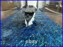 Pre-Built Encased German Aircraft Carrier Graf Zeppelin 1/700 Model