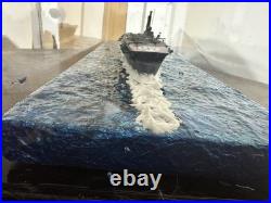 Pre-Built Encased German Aircraft Carrier Graf Zeppelin 1/700 Model