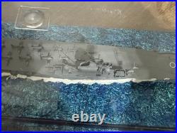 Pre-Built Encased German Aircraft Carrier Graf Zeppelin 1/700 Model