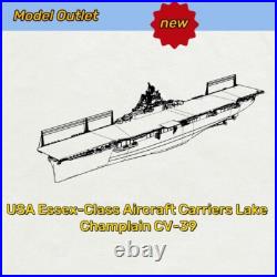 Pre-Sale 1/200 USA Essex-Class Aircraft Carriers Lake Champlain CV-39 Full Hull