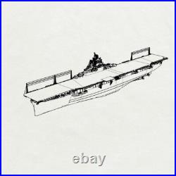 Pre-Sale 1/200 USA Essex-Class Aircraft Carriers Lake Champlain CV-39 Full Hull
