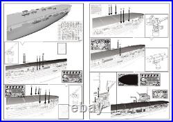 Pre-order 1/300 Military Model Kit French Bearn Aircraft Carrier Full Hull