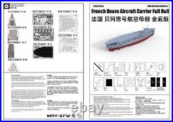 Pre-order 1/300 Military Model Kit French Bearn Aircraft Carrier Full Hull