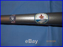 President Bush Commemorative Baseball Bat (USS George Bush Aircraft Carrier)