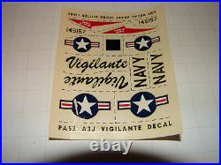 RARE 1959 Monogram A3J VIGILANTE TRIGGER ACTION Rearward Ejecting Bomb