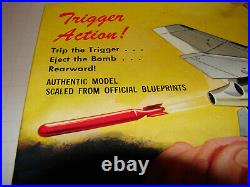 RARE 1959 Monogram A3J VIGILANTE TRIGGER ACTION Rearward Ejecting Bomb