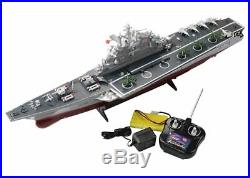 RC Boat 1275 4CH Bismarck Aircraft Carrier WarShip RC Military Naval Vessels