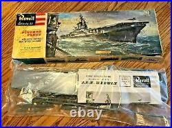 REVELL Vintage 1960 USS Midway Air Craft Carrier Kit H-373 Same Day Shipping