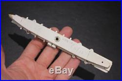 Raf Air Ministry Painted Bronze Recognition Model Ship Aircraft Carrier Soryou