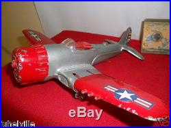 Rare Hubley aircraft carrier with plane rare