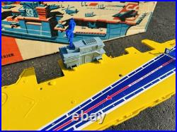 Rare! Remco Battery Operated Mighty Matilda Motorized Aircraft Carrier