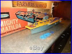 Remco Mighty Matilda Aircraft Carrier Ship Works
