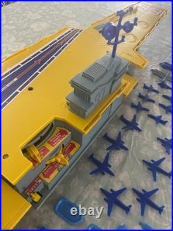 Remco Mighty Matilda Aircraft Carrier Works great, Clean